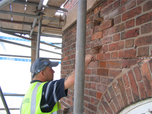 Brickwork repairs and pointing